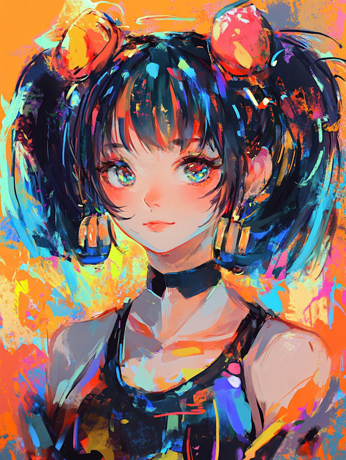 do a anime character