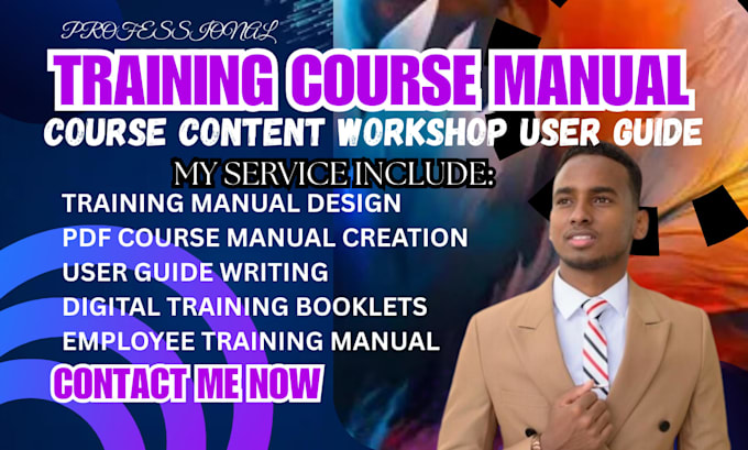 write design pdf training course manual course content workshop user guide