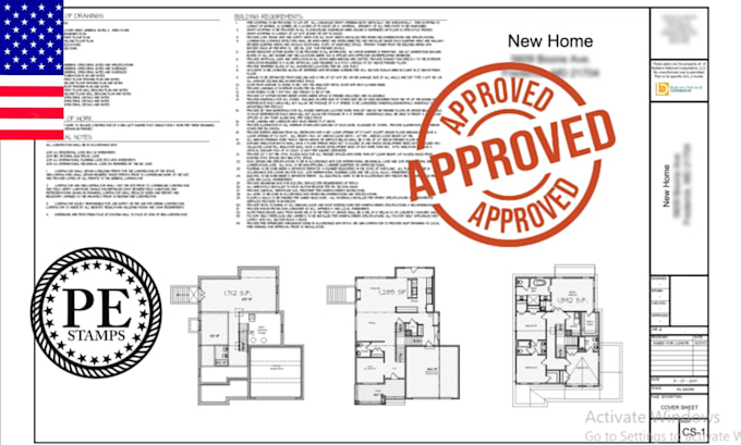 California civil and structural engineer stamp california and texas pe ...