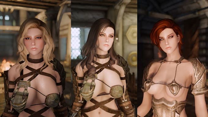 create se ae skyrim mod fallout 4 with custom asset armor weapons and animation