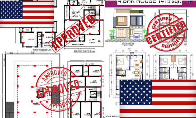Pe stamp and review architectural drawings in usa by Sodiq_jos | Fiverr