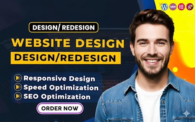 build redesign wordpress elementor website