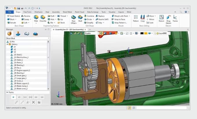 Design 3d cad model, cad modeling for product design, prototyping, 3d ...
