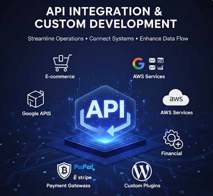 build or integrate custom apis for wordpress PHP nodejs and react projects