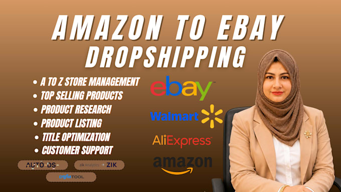 do amazon to ebay dropshipping top listings