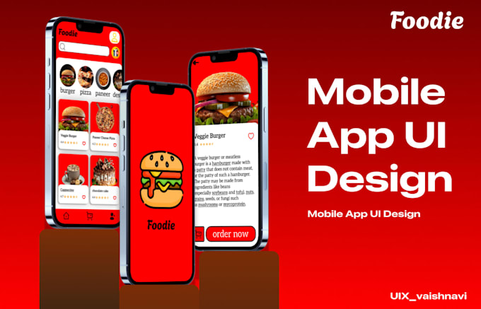 Create clean and professional mobile app ui ux design by Vaishnavi248 ...