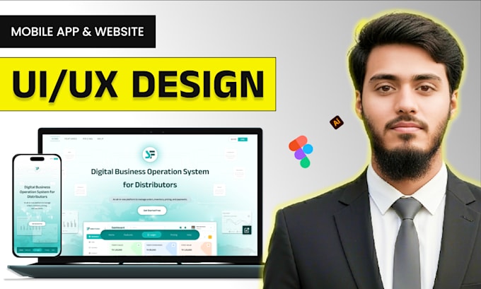 Do ui ux design for your website or mobile app by Jubair_joy | Fiverr