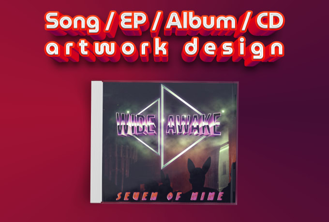 make cd, album, single cover artwork design in 24 hours