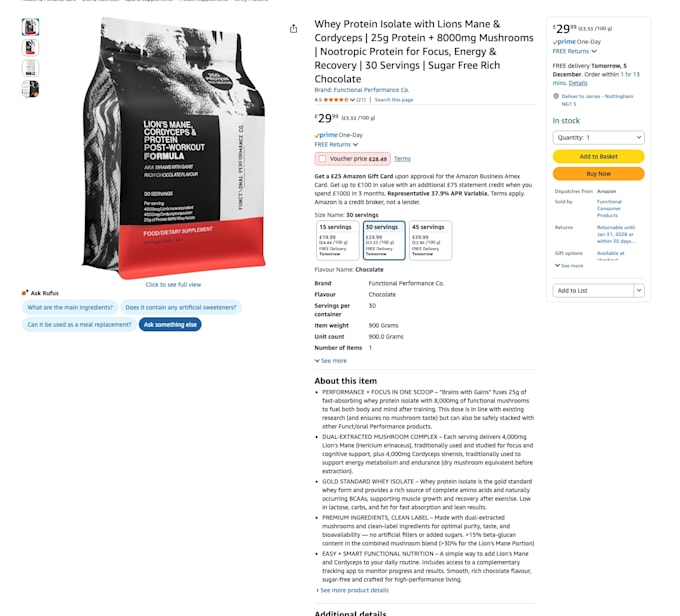 optimise your amazon listing using expert keyword research