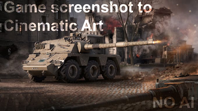 turn your game screenshot into professional game art no ai