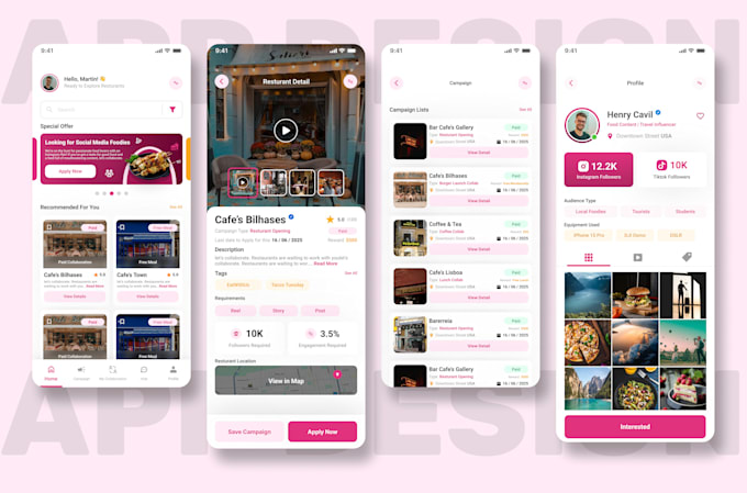 create mobile application design