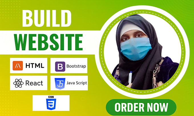 do front end website development and design
