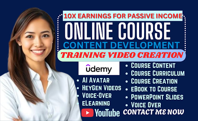 do training video course, heygen ai avatar, voice over, elearning video creation