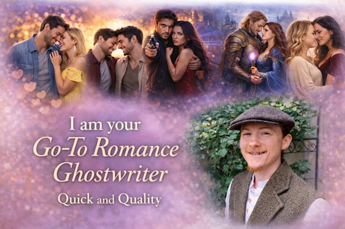 be your ghost writer for immersive fiction novels