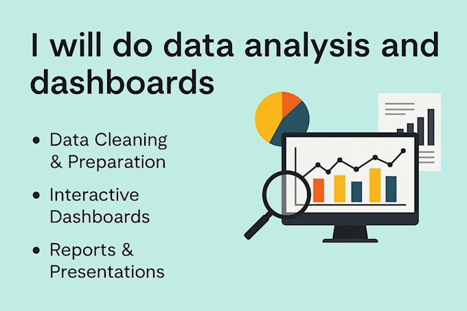 do data analysis and dashboards