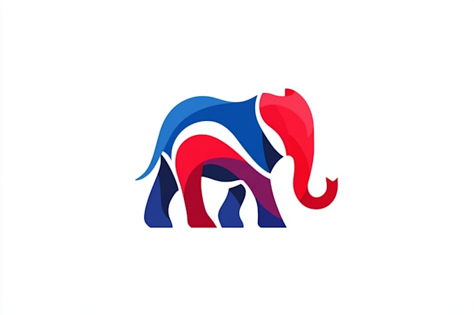 do modern political logo for election campaign