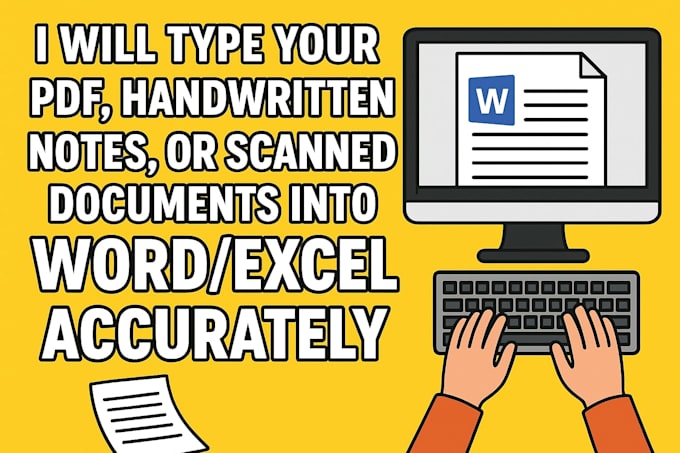 do accurate data typing services and offer fast 24 hour delivery