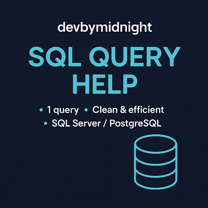 write or optimize one sql query for your database