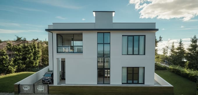 design modern house plans and create realistic 3d architectural models