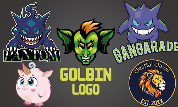 design a cute chibi art mascot logo in anime pokemon style