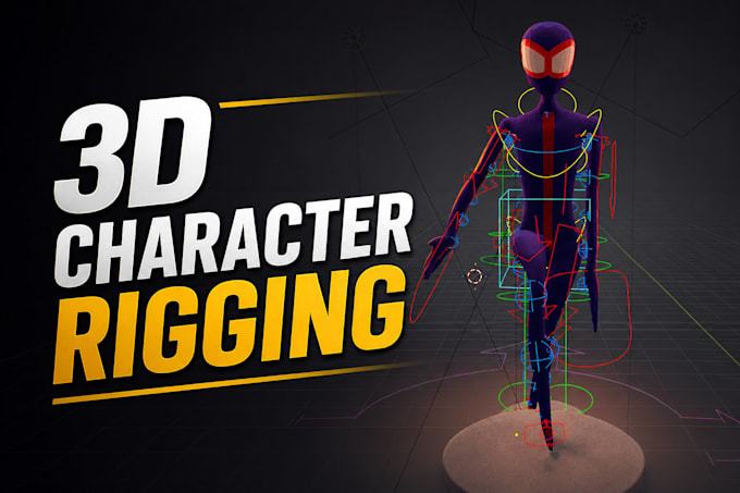 rig 3d character in blender for animation in unreal