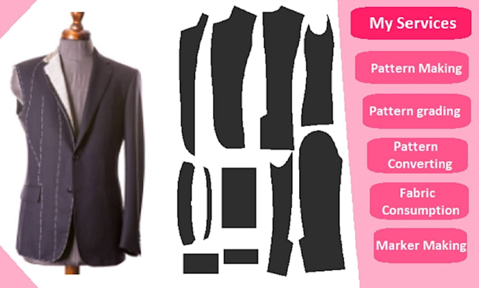create custom sewing patterns for your apparel designs