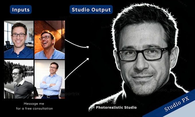 create premium ai business headshots for linkedin and ceos