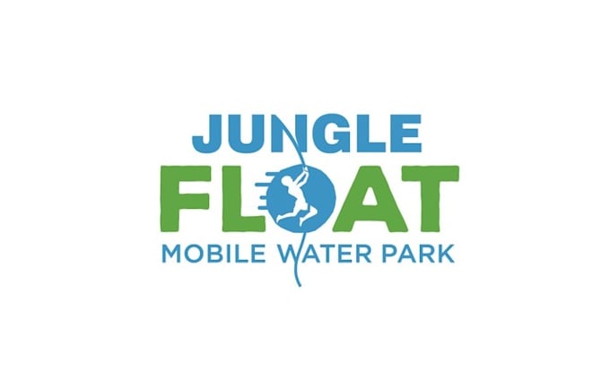 made wordmark floating water park selling logo