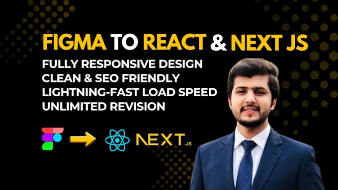convert figma to responsive HTML react next js