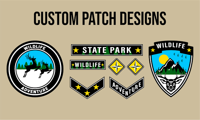 design and deliver pvc custom rubber and embroidery patches