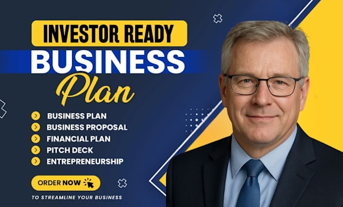 write a professional business plan