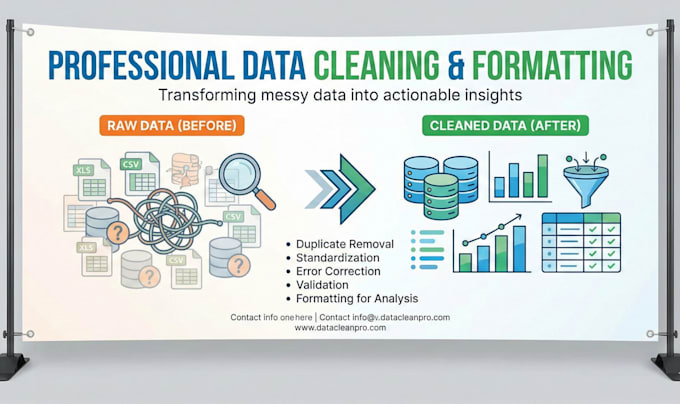 clean , organize , merge , split and format excel data