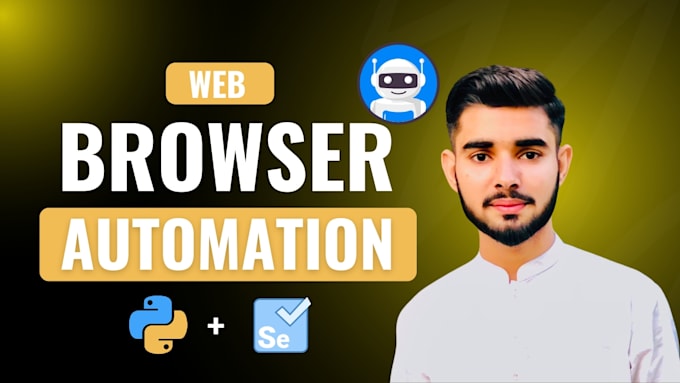 create web browser automation, python bots, and web crawler