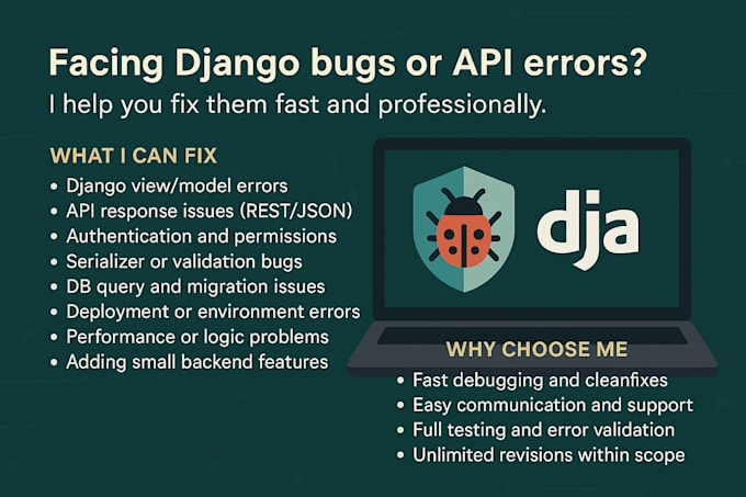 fix django API bugs, backend issues and add small features