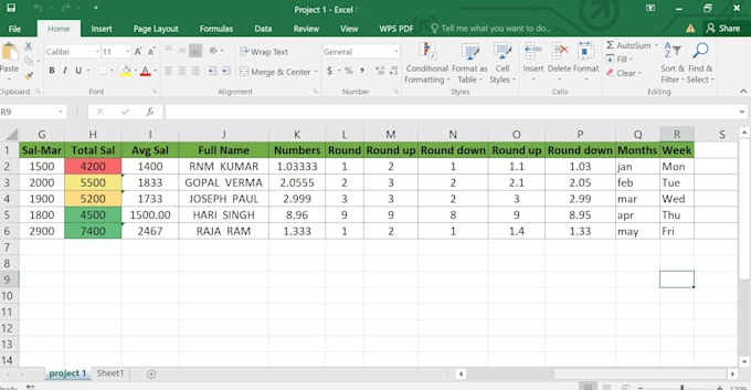 do data entry, data cleaning, PDF to excel conversion