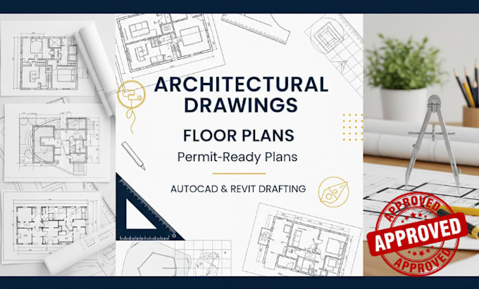 Dessiner des plans d'étage architecturaux, élévation, plan de site et ...