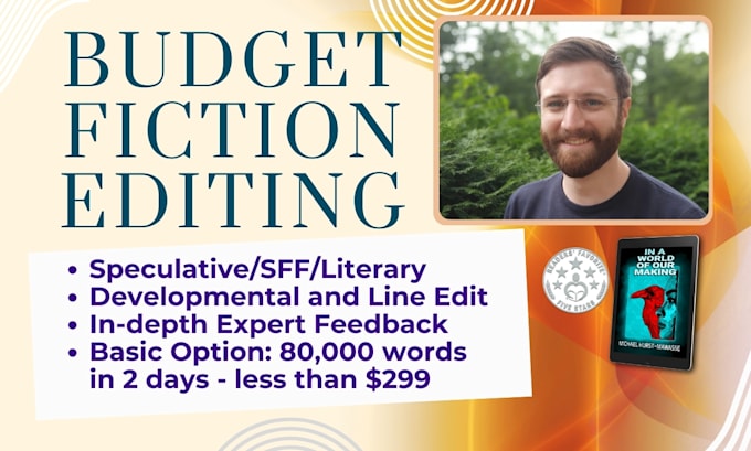 professionally edit your speculative novel or short story