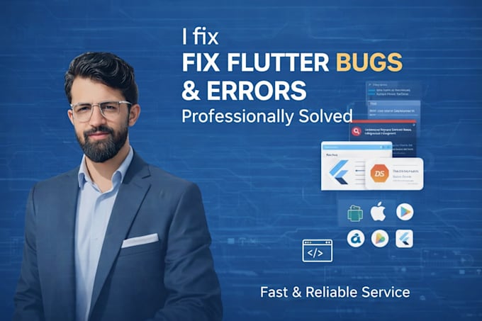 fix flutter crashes, build errors and UI bugs in 24 hours