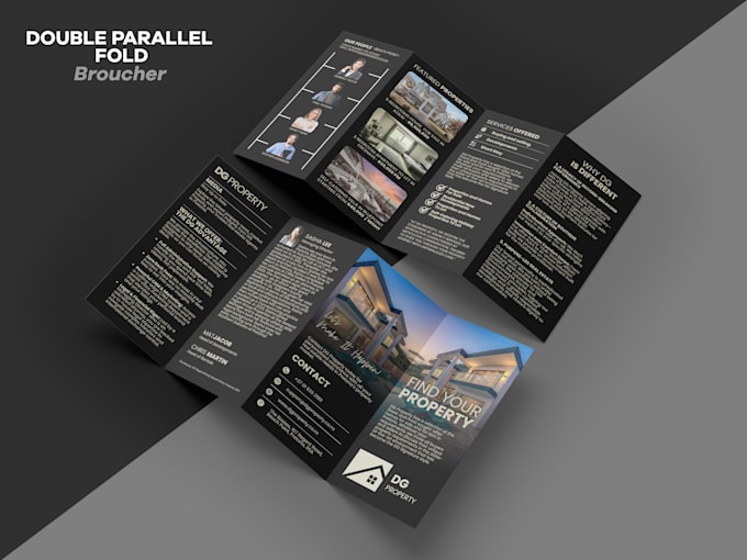 design promotional digital brochure or leaflet
