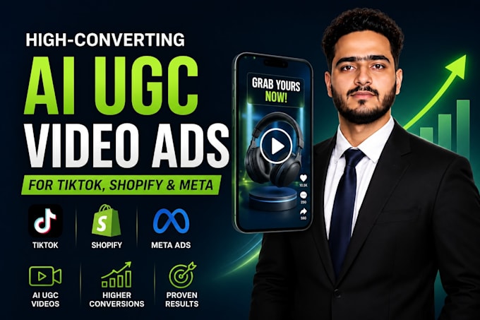 create high converting ai ugc video ads for tiktok, shopify, and meta