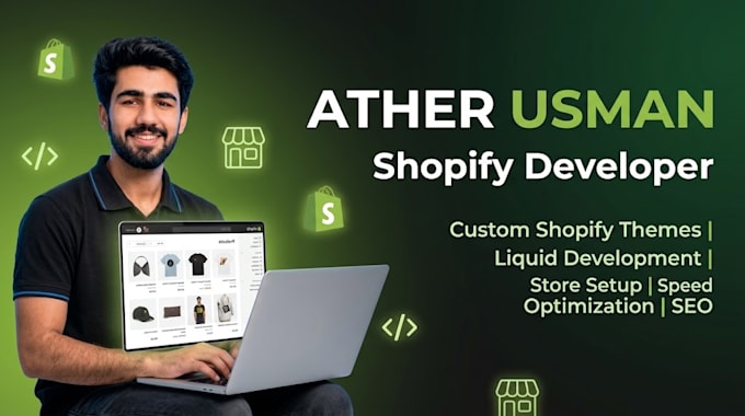 build a custom shopify store or theme with liquid, sections and blocks