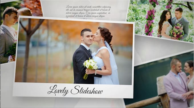 create memorable photo slideshow video