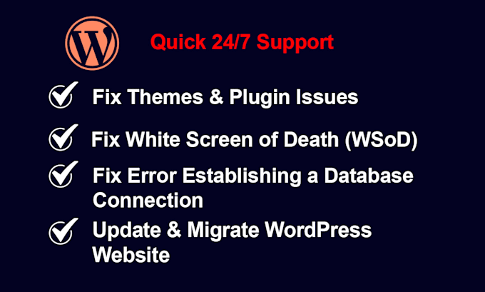 repair any wordpress site, fix plugin and theme conflits