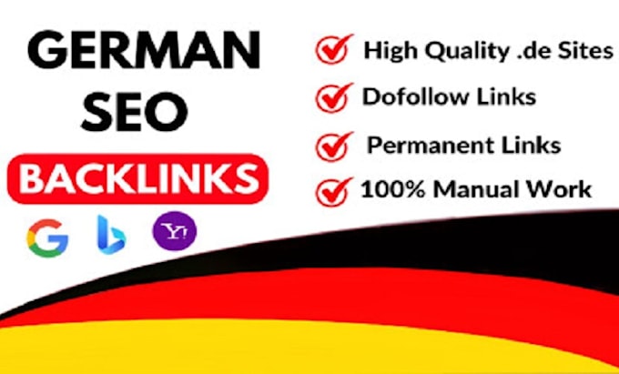 35 permanent german dofollow backlinks from germany sites