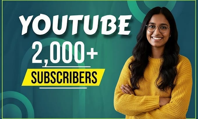 get fast 2000 real youtube followers guarantee