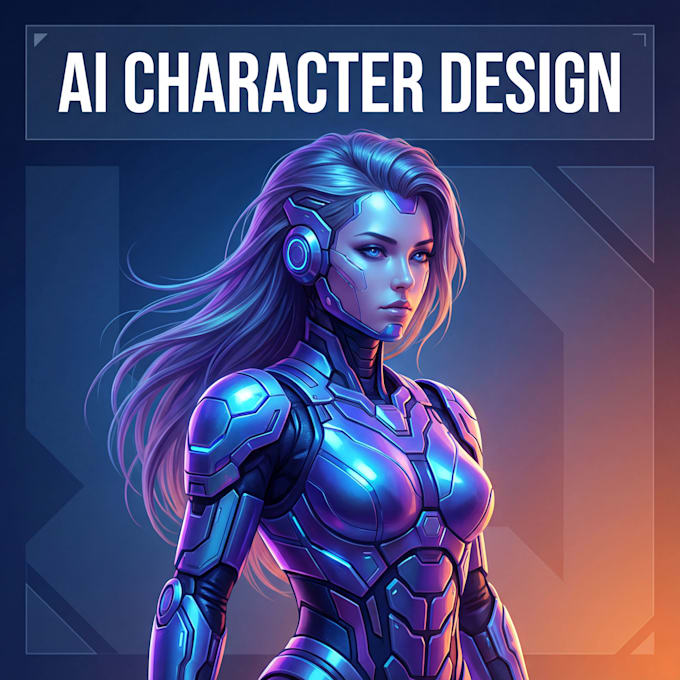 create a stunning ai character designs for games, films, and animations