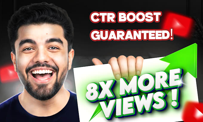design youtube thumbnail with high CTR