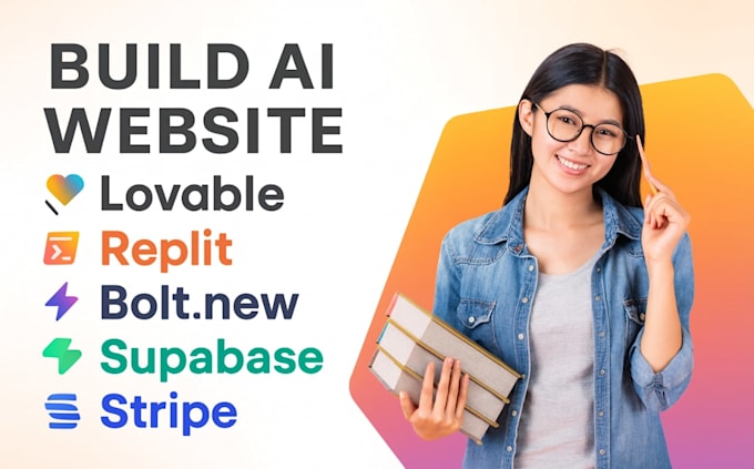 Bulid custom ai website lovable fix replit bolt new supabase stripe ...