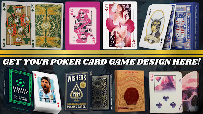 create card game 52 playing card, card illustration, poker card design card deck