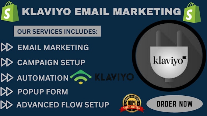 be your klaviyo email marketing specialist